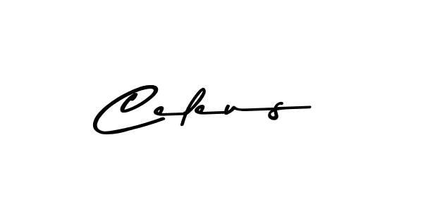 Use a signature maker to create a handwritten signature online. With this signature software, you can design (Asem Kandis PERSONAL USE) your own signature for name Celeus. Celeus signature style 9 images and pictures png