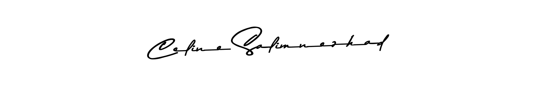 Design your own signature with our free online signature maker. With this signature software, you can create a handwritten (Asem Kandis PERSONAL USE) signature for name Celine Salimnezhad. Celine Salimnezhad signature style 9 images and pictures png