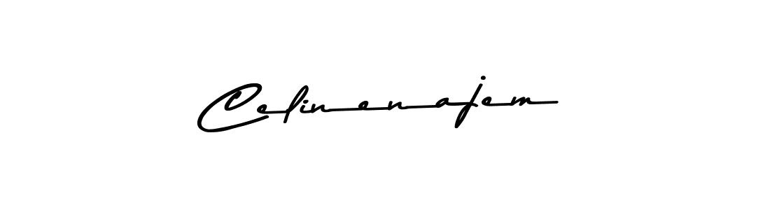 Also we have Celinenajem name is the best signature style. Create professional handwritten signature collection using Asem Kandis PERSONAL USE autograph style. Celinenajem signature style 9 images and pictures png