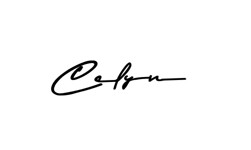 Design your own signature with our free online signature maker. With this signature software, you can create a handwritten (Asem Kandis PERSONAL USE) signature for name Celyn. Celyn signature style 9 images and pictures png