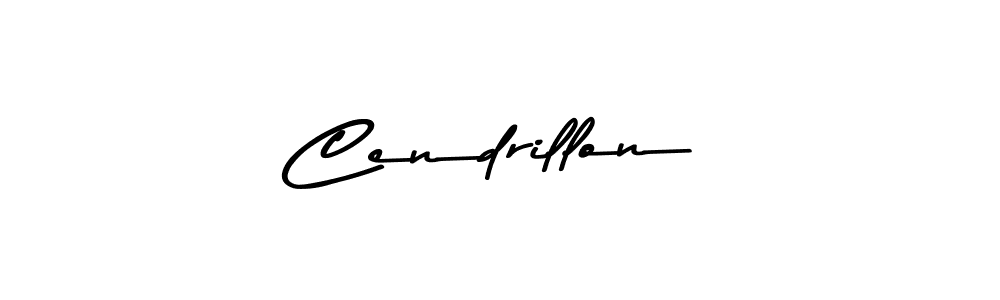 How to make Cendrillon name signature. Use Asem Kandis PERSONAL USE style for creating short signs online. This is the latest handwritten sign. Cendrillon signature style 9 images and pictures png