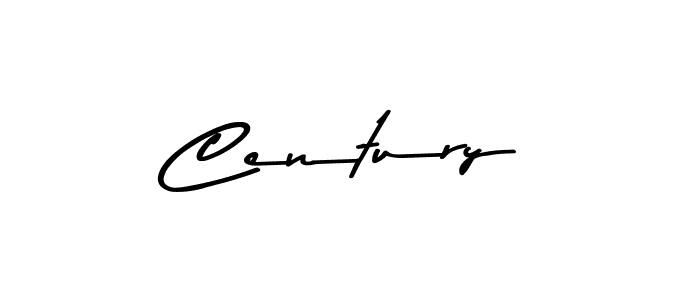 Design your own signature with our free online signature maker. With this signature software, you can create a handwritten (Asem Kandis PERSONAL USE) signature for name Century. Century signature style 9 images and pictures png