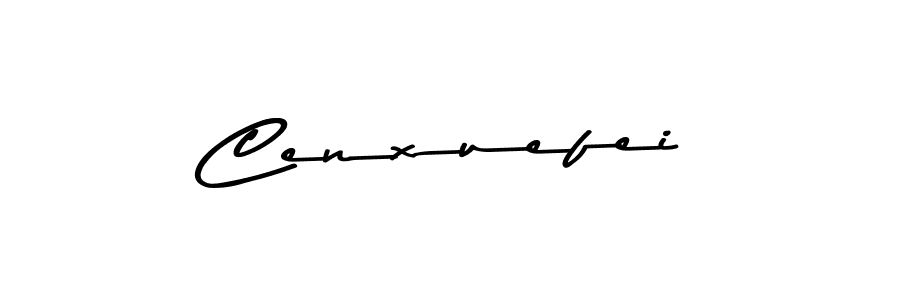 Make a beautiful signature design for name Cenxuefei. With this signature (Asem Kandis PERSONAL USE) style, you can create a handwritten signature for free. Cenxuefei signature style 9 images and pictures png