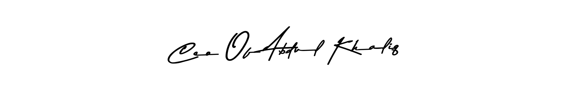 Also we have Ceo Of Abdul Khaliq name is the best signature style. Create professional handwritten signature collection using Asem Kandis PERSONAL USE autograph style. Ceo Of Abdul Khaliq signature style 9 images and pictures png