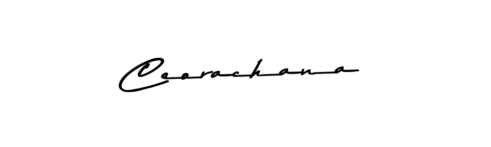 Make a short Ceorachana signature style. Manage your documents anywhere anytime using Asem Kandis PERSONAL USE. Create and add eSignatures, submit forms, share and send files easily. Ceorachana signature style 9 images and pictures png