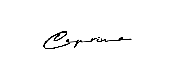 How to make Ceprina signature? Asem Kandis PERSONAL USE is a professional autograph style. Create handwritten signature for Ceprina name. Ceprina signature style 9 images and pictures png
