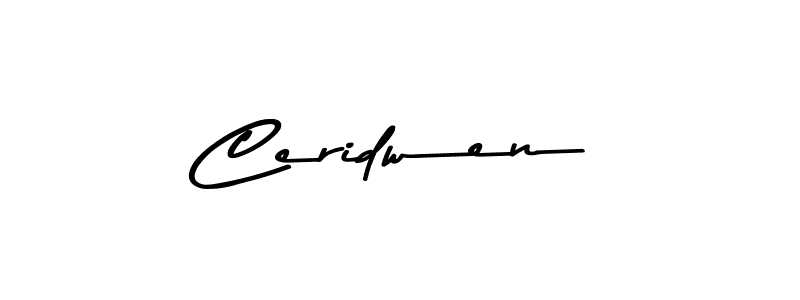 You should practise on your own different ways (Asem Kandis PERSONAL USE) to write your name (Ceridwen) in signature. don't let someone else do it for you. Ceridwen signature style 9 images and pictures png