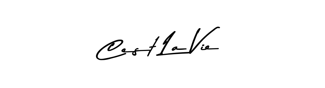 Cest La Vie stylish signature style. Best Handwritten Sign (Asem Kandis PERSONAL USE) for my name. Handwritten Signature Collection Ideas for my name Cest La Vie. Cest La Vie signature style 9 images and pictures png