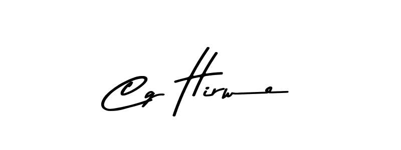 if you are searching for the best signature style for your name Cg Hirwe. so please give up your signature search. here we have designed multiple signature styles  using Asem Kandis PERSONAL USE. Cg Hirwe signature style 9 images and pictures png