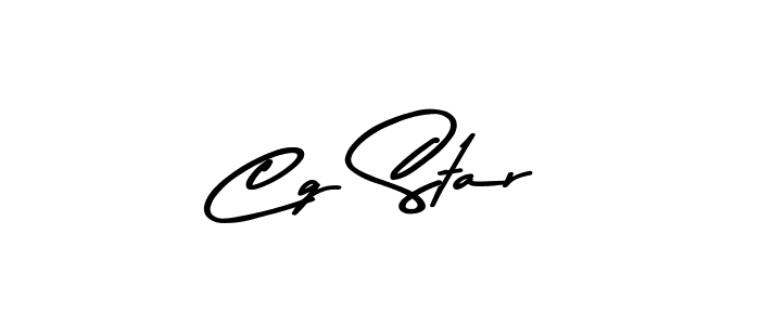 Create a beautiful signature design for name Cg Star. With this signature (Asem Kandis PERSONAL USE) fonts, you can make a handwritten signature for free. Cg Star signature style 9 images and pictures png