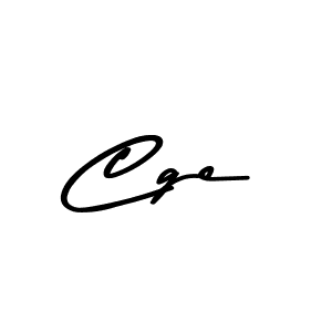 You should practise on your own different ways (Asem Kandis PERSONAL USE) to write your name (Cge) in signature. don't let someone else do it for you. Cge signature style 9 images and pictures png