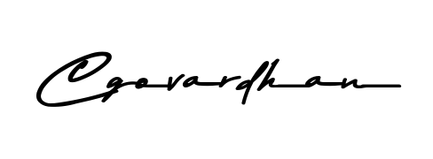 Create an unforgettable impression when signing with Cgovardhan name styled in Asem Kandis PERSONAL USE typography. 100% free online generator. Cgovardhan signature style 9 images and pictures png
