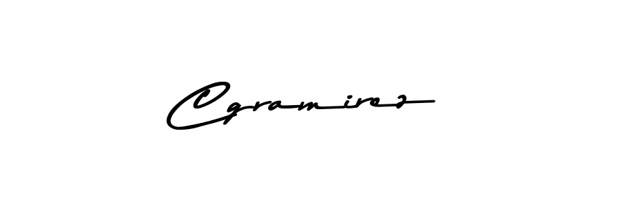 Design your own signature with our free online signature maker. With this signature software, you can create a handwritten (Asem Kandis PERSONAL USE) signature for name Cgramirez. Cgramirez signature style 9 images and pictures png