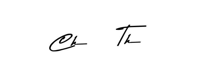 Also we have Ch    Th name is the best signature style. Create professional handwritten signature collection using Asem Kandis PERSONAL USE autograph style. Ch    Th signature style 9 images and pictures png