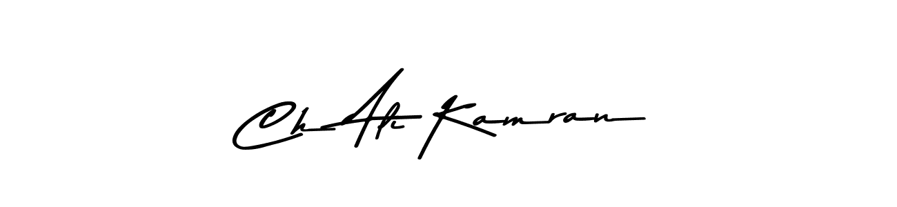 Use a signature maker to create a handwritten signature online. With this signature software, you can design (Asem Kandis PERSONAL USE) your own signature for name Ch Ali Kamran. Ch Ali Kamran signature style 9 images and pictures png