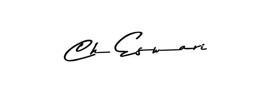 How to make Ch Eswari signature? Asem Kandis PERSONAL USE is a professional autograph style. Create handwritten signature for Ch Eswari name. Ch Eswari signature style 9 images and pictures png