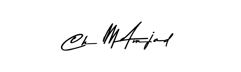 You should practise on your own different ways (Asem Kandis PERSONAL USE) to write your name (Ch M Amjad) in signature. don't let someone else do it for you. Ch M Amjad signature style 9 images and pictures png