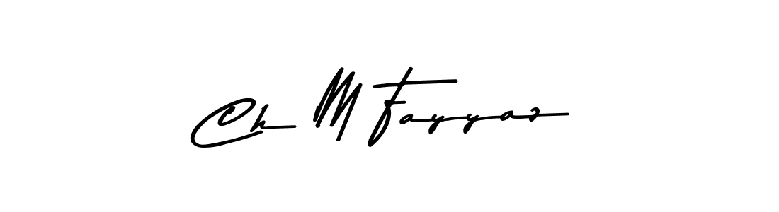 The best way (Asem Kandis PERSONAL USE) to make a short signature is to pick only two or three words in your name. The name Ch M Fayyaz include a total of six letters. For converting this name. Ch M Fayyaz signature style 9 images and pictures png