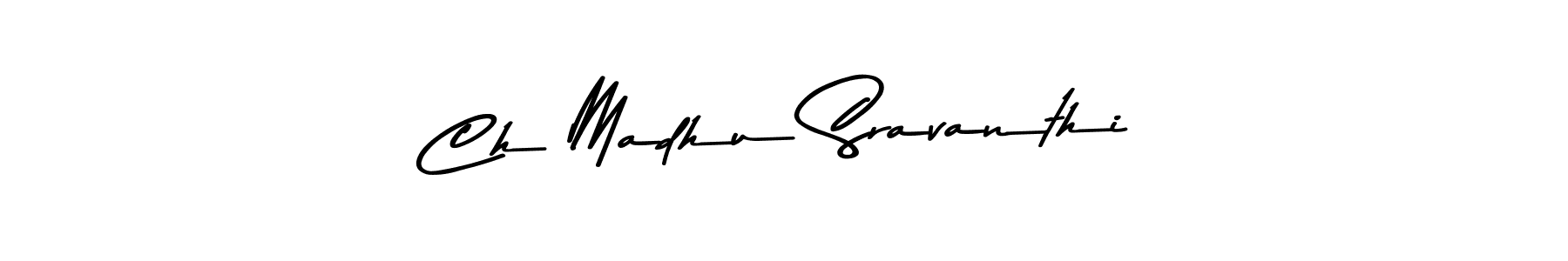 Make a short Ch Madhu Sravanthi signature style. Manage your documents anywhere anytime using Asem Kandis PERSONAL USE. Create and add eSignatures, submit forms, share and send files easily. Ch Madhu Sravanthi signature style 9 images and pictures png
