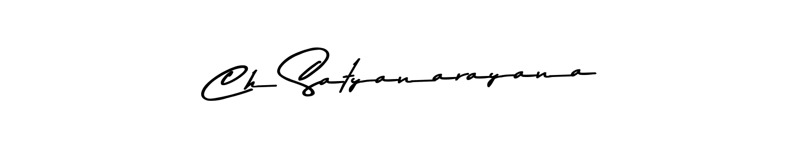 Design your own signature with our free online signature maker. With this signature software, you can create a handwritten (Asem Kandis PERSONAL USE) signature for name Ch Satyanarayana. Ch Satyanarayana signature style 9 images and pictures png