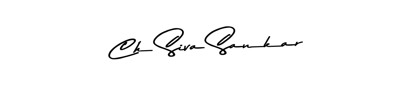 Design your own signature with our free online signature maker. With this signature software, you can create a handwritten (Asem Kandis PERSONAL USE) signature for name Ch Siva Sankar. Ch Siva Sankar signature style 9 images and pictures png