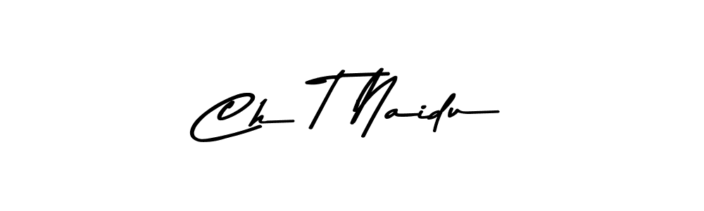 How to make Ch T Naidu signature? Asem Kandis PERSONAL USE is a professional autograph style. Create handwritten signature for Ch T Naidu name. Ch T Naidu signature style 9 images and pictures png