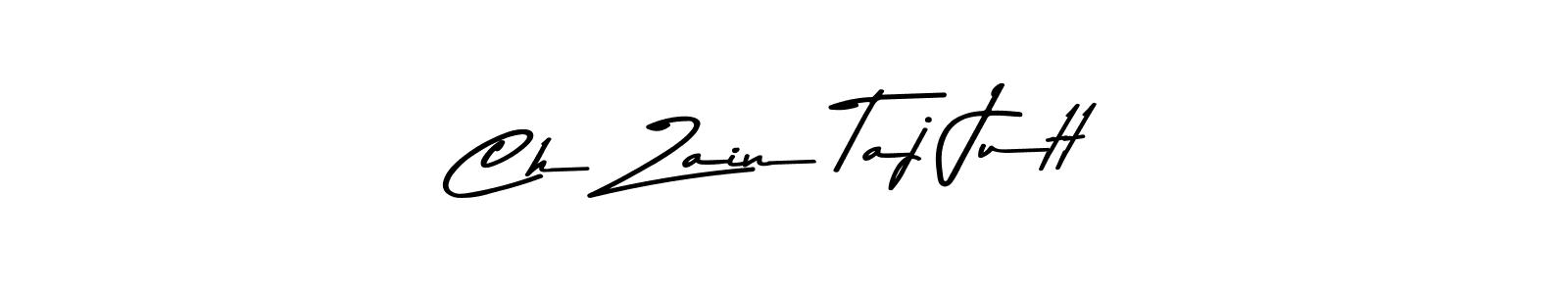 Use a signature maker to create a handwritten signature online. With this signature software, you can design (Asem Kandis PERSONAL USE) your own signature for name Ch Zain Taj Jutt. Ch Zain Taj Jutt signature style 9 images and pictures png