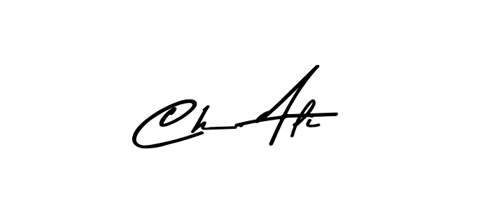 Ch. Ali stylish signature style. Best Handwritten Sign (Asem Kandis PERSONAL USE) for my name. Handwritten Signature Collection Ideas for my name Ch. Ali. Ch. Ali signature style 9 images and pictures png