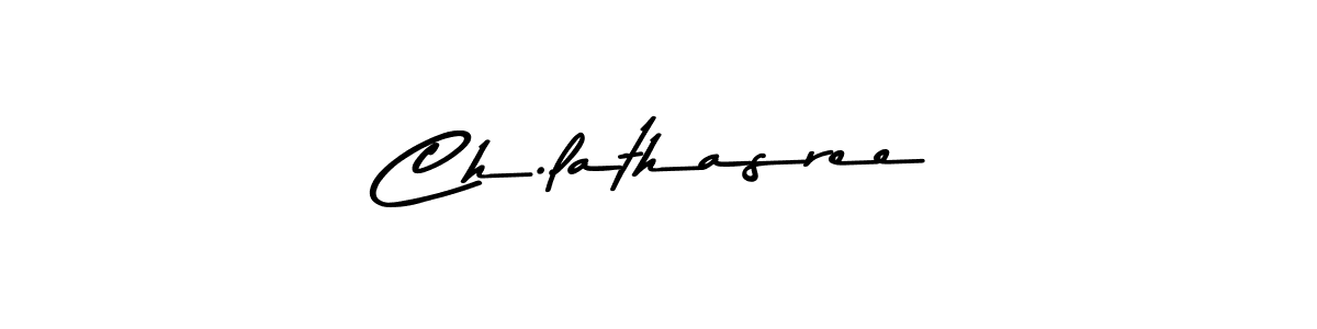 How to make Ch.lathasree signature? Asem Kandis PERSONAL USE is a professional autograph style. Create handwritten signature for Ch.lathasree name. Ch.lathasree signature style 9 images and pictures png