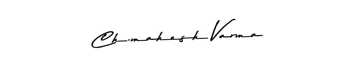 Make a beautiful signature design for name Ch.mahesh Varma. Use this online signature maker to create a handwritten signature for free. Ch.mahesh Varma signature style 9 images and pictures png