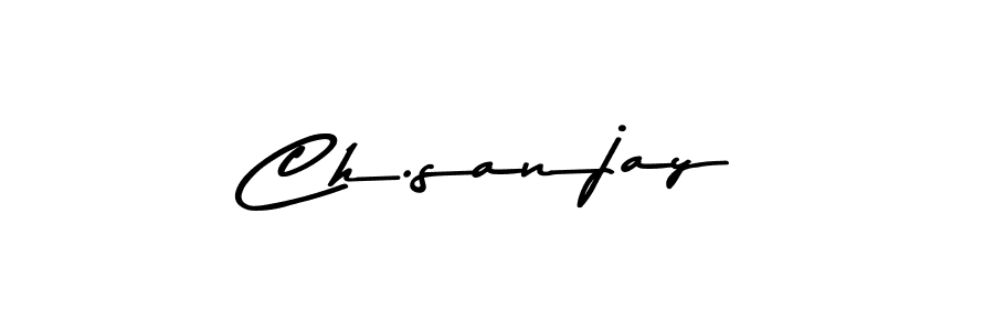 The best way (Asem Kandis PERSONAL USE) to make a short signature is to pick only two or three words in your name. The name Ch.sanjay include a total of six letters. For converting this name. Ch.sanjay signature style 9 images and pictures png