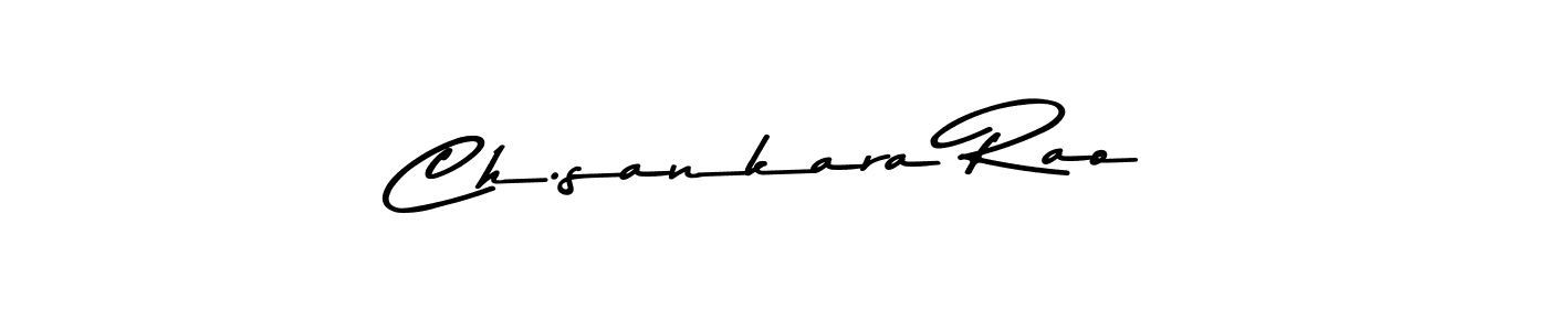 Use a signature maker to create a handwritten signature online. With this signature software, you can design (Asem Kandis PERSONAL USE) your own signature for name Ch.sankara Rao. Ch.sankara Rao signature style 9 images and pictures png