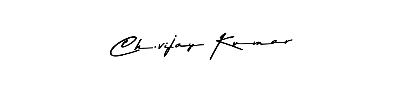 Also we have Ch.vijay Kumar name is the best signature style. Create professional handwritten signature collection using Asem Kandis PERSONAL USE autograph style. Ch.vijay Kumar signature style 9 images and pictures png