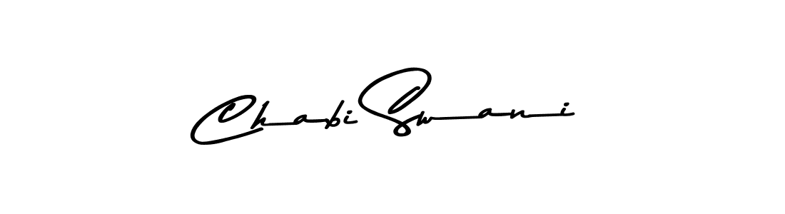 Create a beautiful signature design for name Chabi Swani. With this signature (Asem Kandis PERSONAL USE) fonts, you can make a handwritten signature for free. Chabi Swani signature style 9 images and pictures png