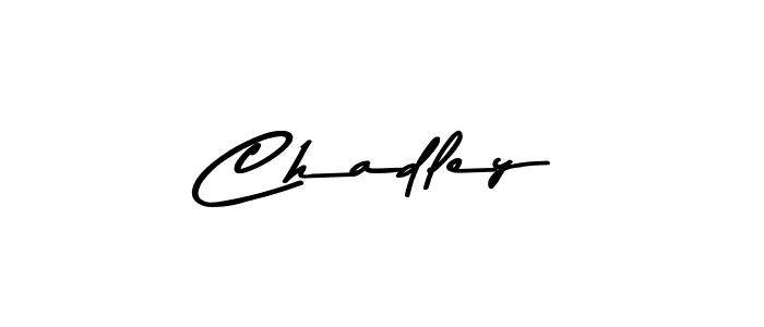 How to make Chadley signature? Asem Kandis PERSONAL USE is a professional autograph style. Create handwritten signature for Chadley name. Chadley signature style 9 images and pictures png