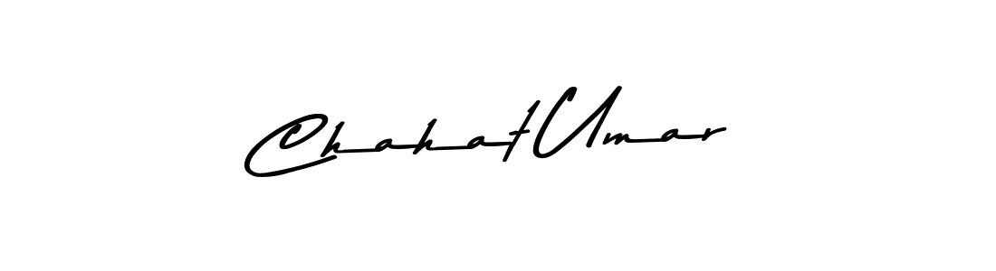 Make a beautiful signature design for name Chahat Umar. Use this online signature maker to create a handwritten signature for free. Chahat Umar signature style 9 images and pictures png