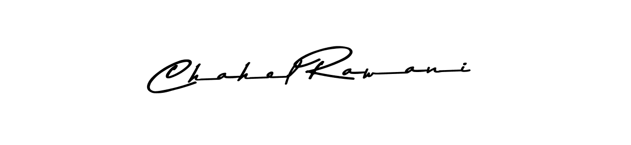 Use a signature maker to create a handwritten signature online. With this signature software, you can design (Asem Kandis PERSONAL USE) your own signature for name Chahel Rawani. Chahel Rawani signature style 9 images and pictures png