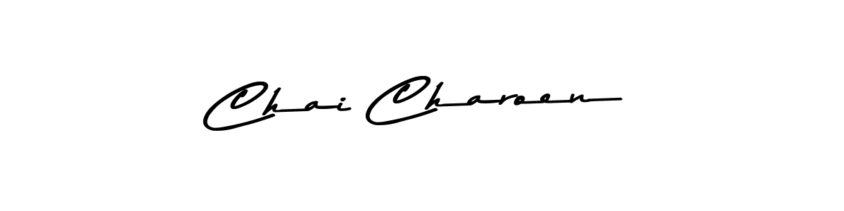 This is the best signature style for the Chai Charoen name. Also you like these signature font (Asem Kandis PERSONAL USE). Mix name signature. Chai Charoen signature style 9 images and pictures png