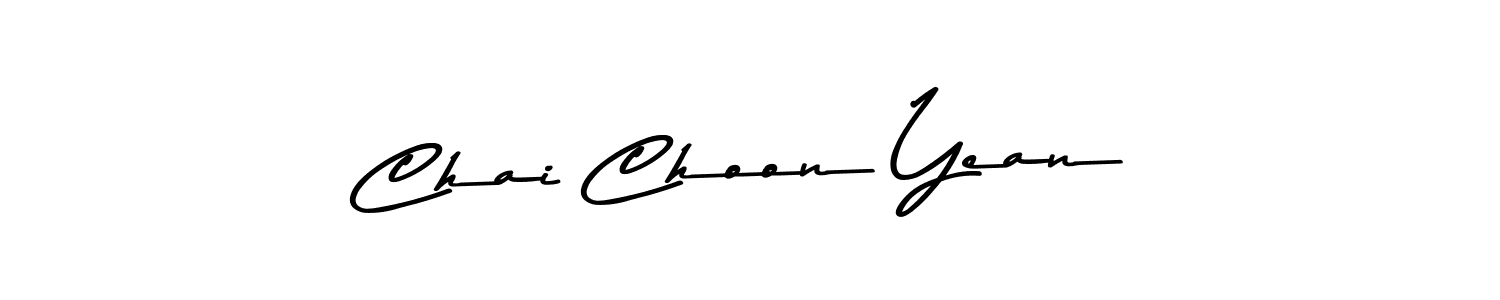 Chai Choon Yean stylish signature style. Best Handwritten Sign (Asem Kandis PERSONAL USE) for my name. Handwritten Signature Collection Ideas for my name Chai Choon Yean. Chai Choon Yean signature style 9 images and pictures png
