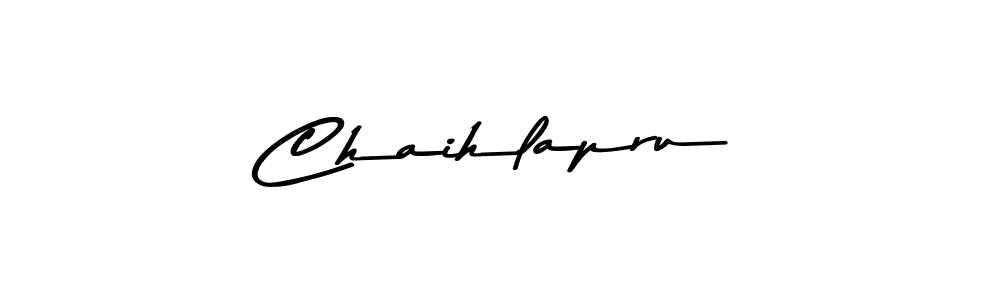 Make a beautiful signature design for name Chaihlapru. With this signature (Asem Kandis PERSONAL USE) style, you can create a handwritten signature for free. Chaihlapru signature style 9 images and pictures png