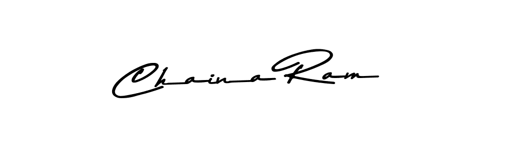 Make a beautiful signature design for name Chaina Ram. With this signature (Asem Kandis PERSONAL USE) style, you can create a handwritten signature for free. Chaina Ram signature style 9 images and pictures png