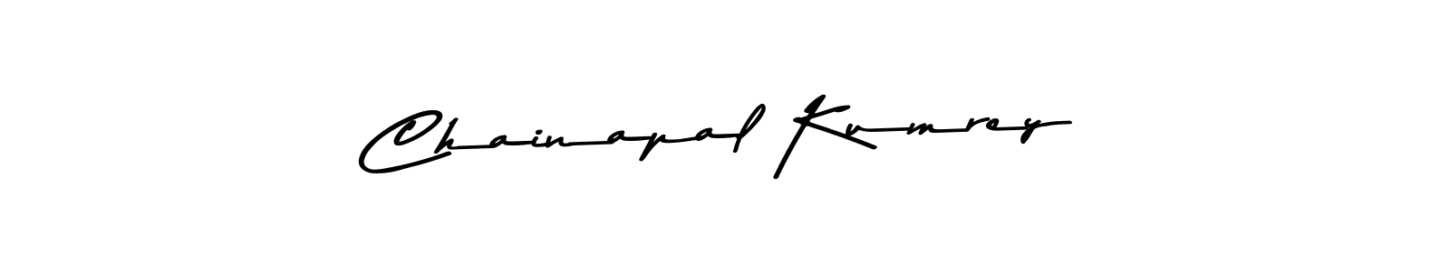 Use a signature maker to create a handwritten signature online. With this signature software, you can design (Asem Kandis PERSONAL USE) your own signature for name Chainapal Kumrey. Chainapal Kumrey signature style 9 images and pictures png