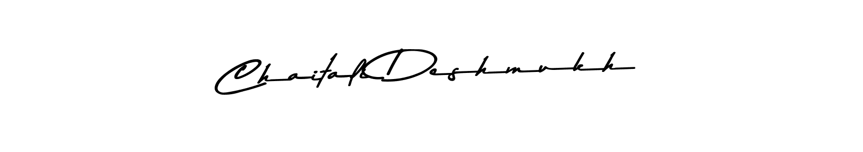 Design your own signature with our free online signature maker. With this signature software, you can create a handwritten (Asem Kandis PERSONAL USE) signature for name Chaitali Deshmukh. Chaitali Deshmukh signature style 9 images and pictures png