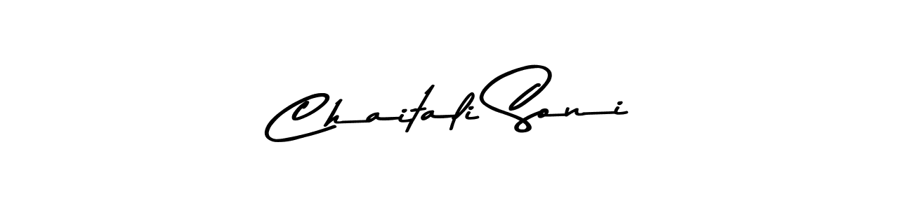 Design your own signature with our free online signature maker. With this signature software, you can create a handwritten (Asem Kandis PERSONAL USE) signature for name Chaitali Soni. Chaitali Soni signature style 9 images and pictures png