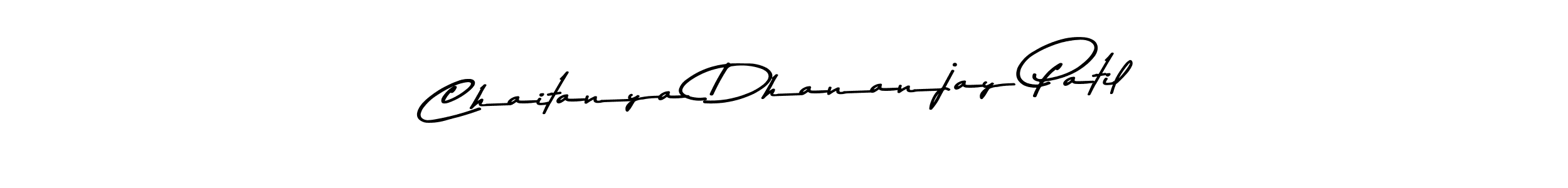 You should practise on your own different ways (Asem Kandis PERSONAL USE) to write your name (Chaitanya Dhananjay Patil) in signature. don't let someone else do it for you. Chaitanya Dhananjay Patil signature style 9 images and pictures png