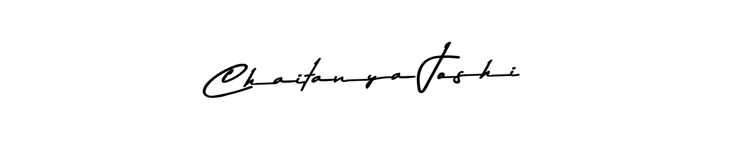 Create a beautiful signature design for name Chaitanya Joshi. With this signature (Asem Kandis PERSONAL USE) fonts, you can make a handwritten signature for free. Chaitanya Joshi signature style 9 images and pictures png