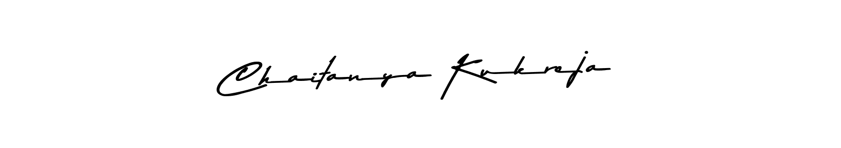 Make a beautiful signature design for name Chaitanya Kukreja. Use this online signature maker to create a handwritten signature for free. Chaitanya Kukreja signature style 9 images and pictures png