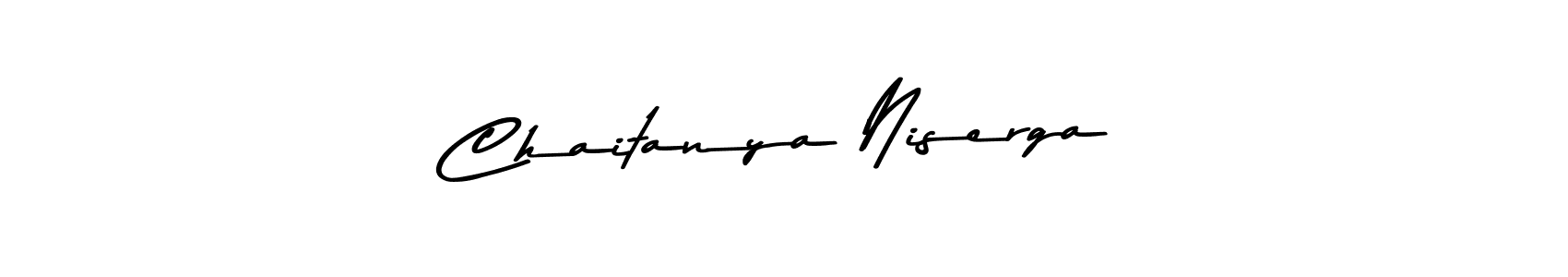 You can use this online signature creator to create a handwritten signature for the name Chaitanya Niserga. This is the best online autograph maker. Chaitanya Niserga signature style 9 images and pictures png