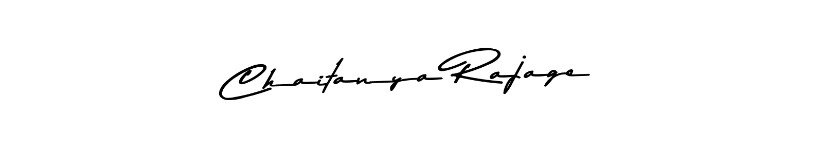 Create a beautiful signature design for name Chaitanya Rajage. With this signature (Asem Kandis PERSONAL USE) fonts, you can make a handwritten signature for free. Chaitanya Rajage signature style 9 images and pictures png