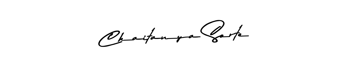 Make a short Chaitanya Sorte signature style. Manage your documents anywhere anytime using Asem Kandis PERSONAL USE. Create and add eSignatures, submit forms, share and send files easily. Chaitanya Sorte signature style 9 images and pictures png